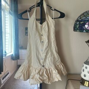 Pepper Mayo denim mini dress US2